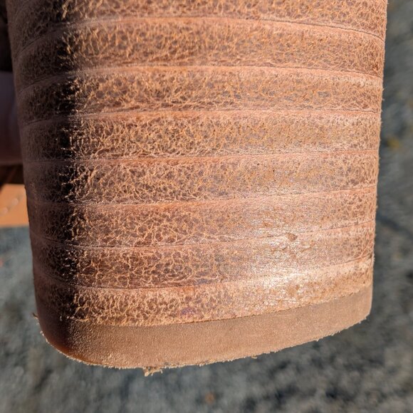 Marc Fisher Oshay Beige Suede Western Chelsea Booties | 8 / 8.5 - Picture 11 of 11